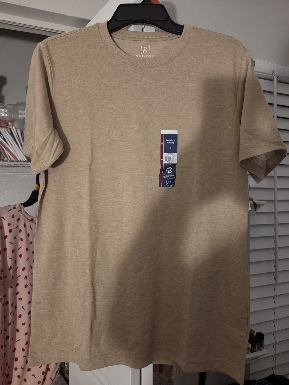 George Men’s Crew Neck T-Shirt - Beige